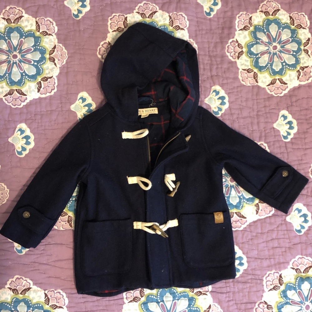 Boys Hope & Henry Wool Jacket, Size 4